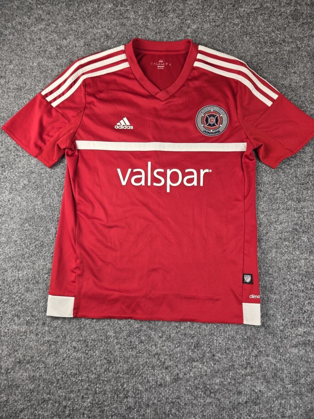Youth Adidas Chicago Fire Red Jersey YL #816